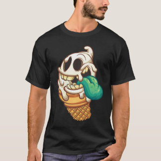 Camiseta Camión de helados zombie monstruo