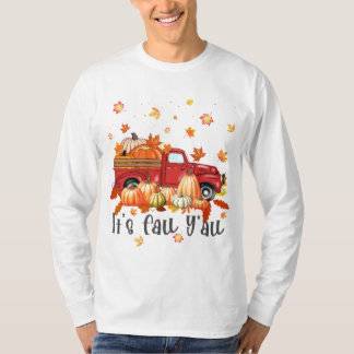 Camiseta Camión de la granja de arce de la calabaza de la s