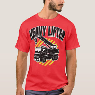 Camiseta Camión de la grúa de la construcción del elevador