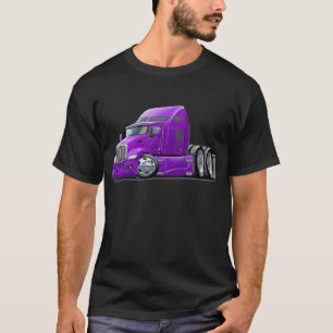 Camiseta Camión de la púrpura de Kenworth 660