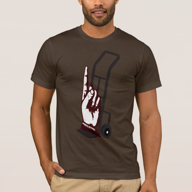 Camiseta Camión de mano (Anverso)