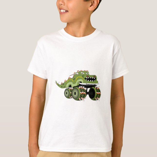 Camiseta Camión de Monstersaurus (Anverso)