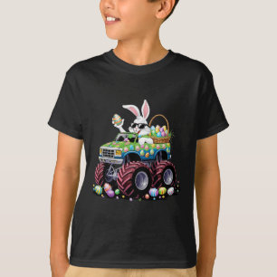 Camiseta Camión de Monstruo de Pascua Feliz Conejo Ama a lo