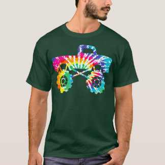 Camiseta Camión de monstruo de tinte extremo de inmersión