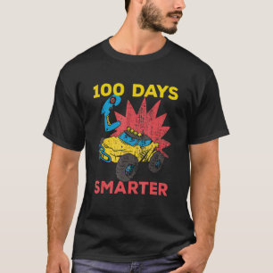 Camiseta Camión De Monstruo Escolar 100 Niños 100 Más Intel