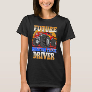 Camiseta Camión de Monstruo Futuro Conductor de Camión Vint