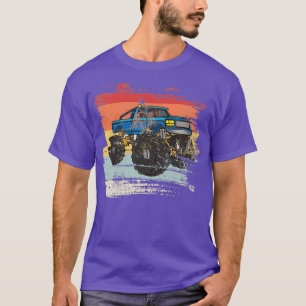 Camiseta Camión de Monstruo Retro