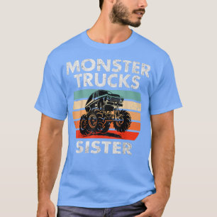 Camiseta Camión de Monstruo Vintage son mis camiones de Mon