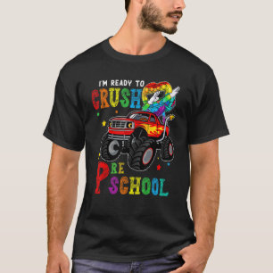 Camiseta Camión De Monstruo Y Póngalo Listo Para Aplastar E