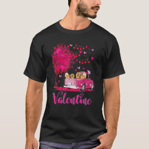 Camiseta Camión de parejas de pomerania feliz día de San Va