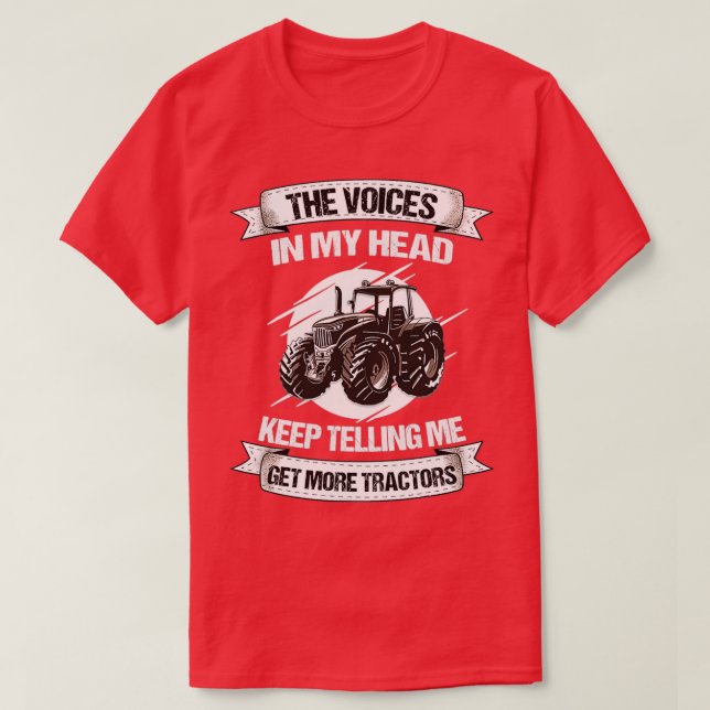 Camiseta Camión de ranchero para granjeros de Tractores div (Diseño del anverso)