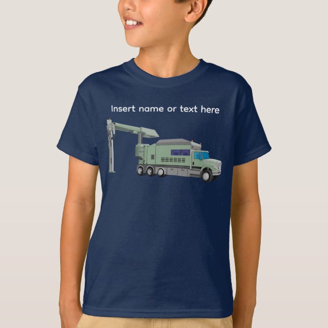 Camiseta Camión de rayos X móvil (Anverso)