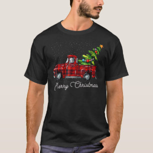 Camiseta Camión De Recogida De Buffalo Rojo Con Toro De Arb
