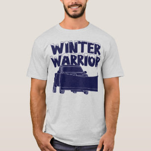 Camiseta Camión de recogida de invierno de Guerrero con nie