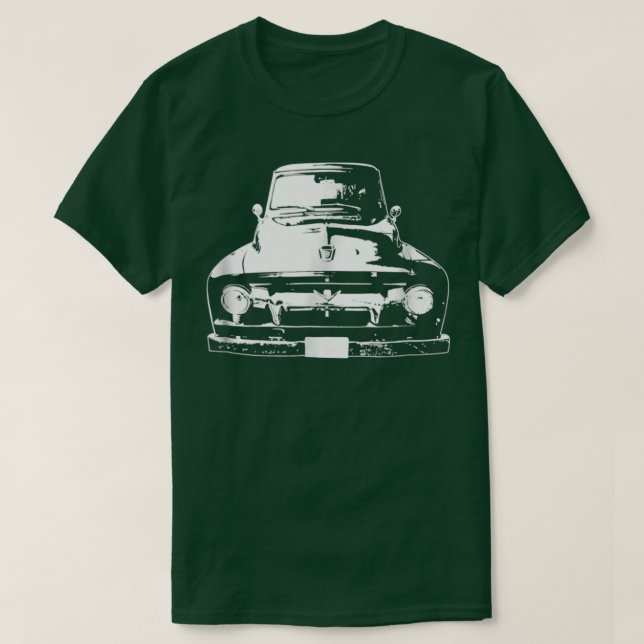 Camiseta Camión de recogida estadounidense de 1956 (Diseño del anverso)