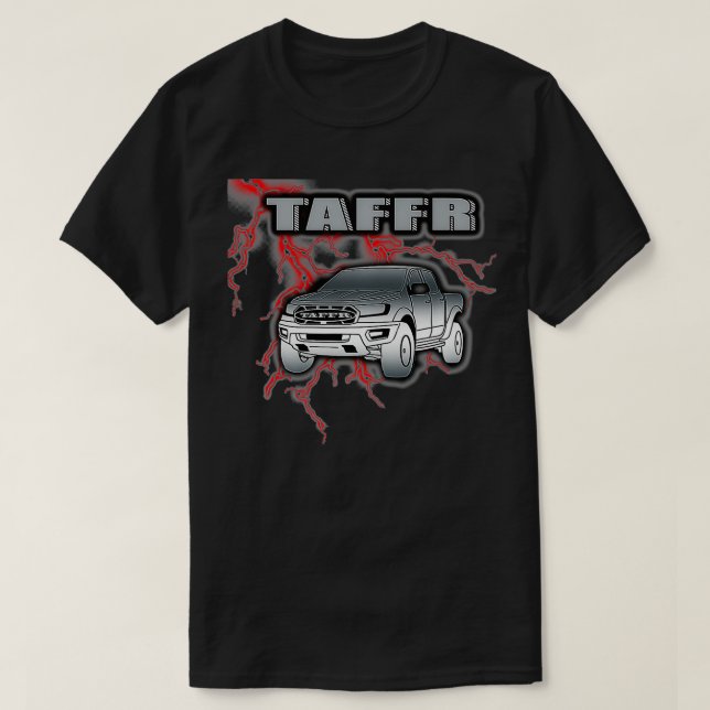 Camiseta Camión de recogida estadounidense regalo TAFFR Red (Diseño del anverso)