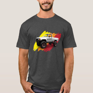 Camiseta Camión de recogida Toyota Hilux 4x4 1985