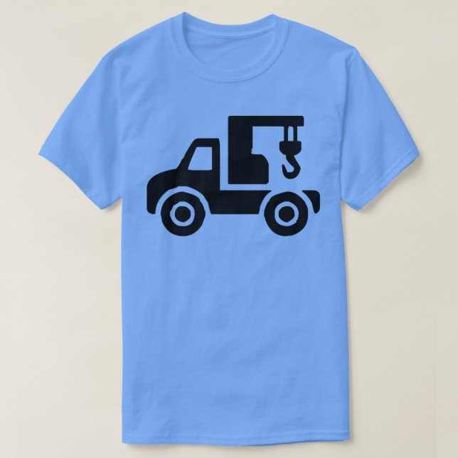 Camiseta Camión de remolque (Diseño del anverso)