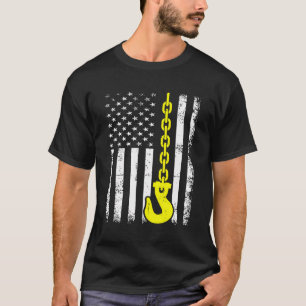 Camiseta Camión de remolque camionero camionero estadounide