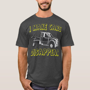 Camiseta Camión de remolque que hago desaparecer los coche
