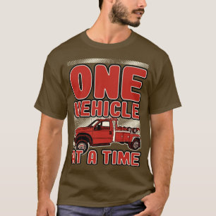Camiseta Camión de remolque Un Vehículo A La Vez