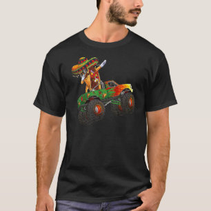 Camiseta Camión de tacón Dab Sombrero Cinco De Mayo Hombres