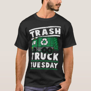Camiseta Camión de travesía de un chico gracioso martes - C