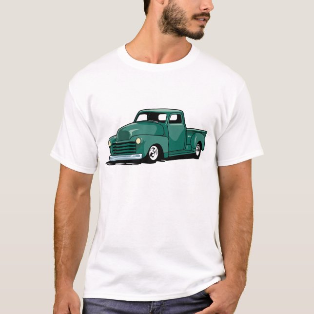 Camiseta Camión del coche de carreras (Anverso)