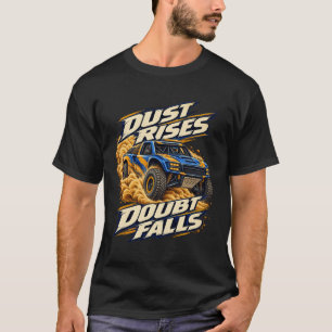 Camiseta Camión del desierto polvo se levanta duda cae