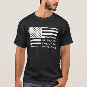 Camiseta Camión del Día del Padre Héroe del Camión del Mari