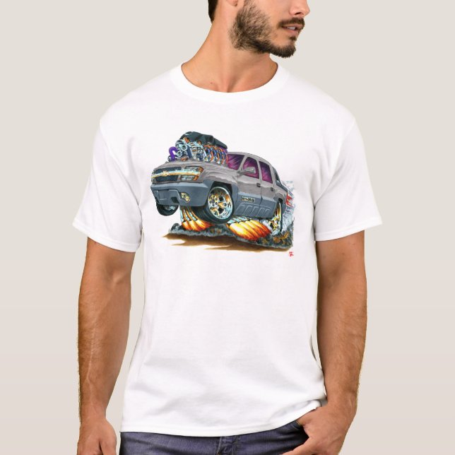 Camiseta Camión del gris de la avalancha (Anverso)