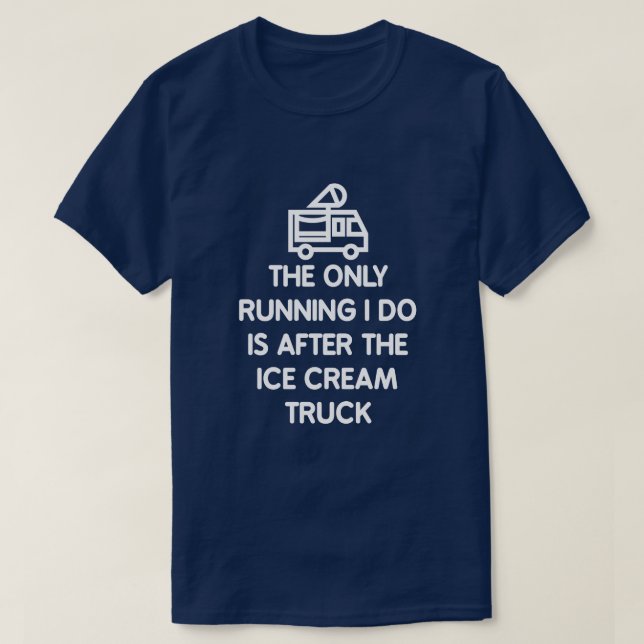 Camiseta Camión del helado (Diseño del anverso)