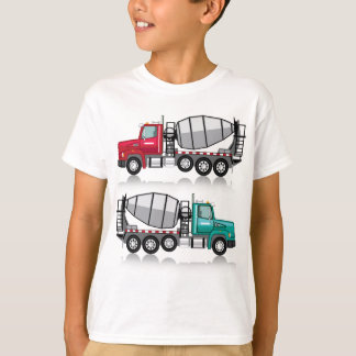 Camiseta Camión del mezclador concreto