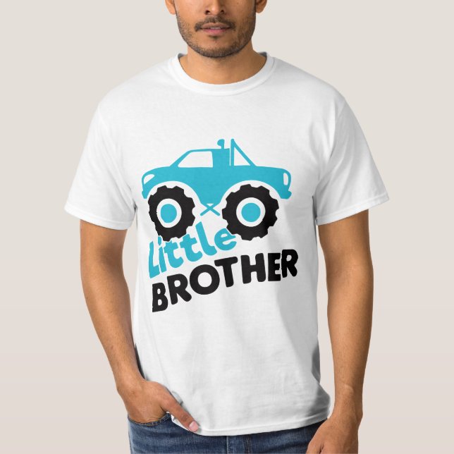 Camiseta Camión del Monstruo del Pequeño Hermano (Anverso)