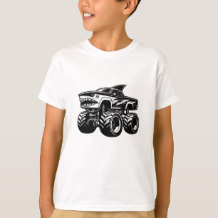 Camiseta Camión del monstruo del tiburón