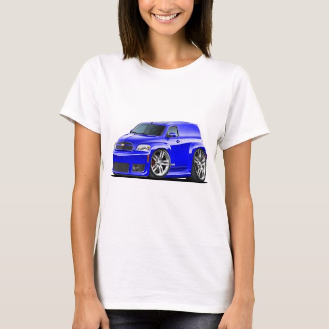 Camiseta Camión del panel azul de Chevy HHR SS (Anverso)