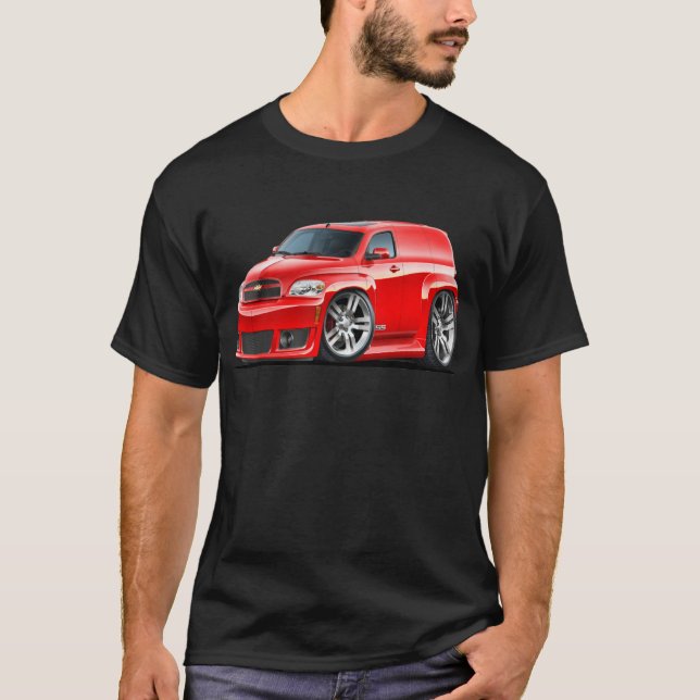 Camiseta Camión del panel rojo de Chevy HHR SS (Anverso)