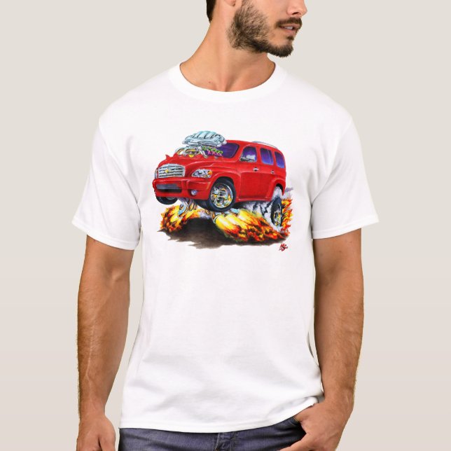 Camiseta Camión del rojo de Chevy HHR (Anverso)