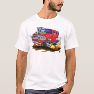 Camiseta Camión del rojo de Hummer H2