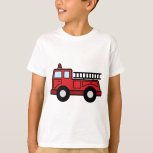 Camiseta Camión del vehículo de la emergencia del Firetru
