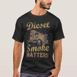 Camiseta Camión diesel para fumadores diésel