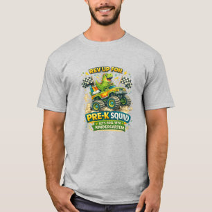 Camiseta Camión Dino Escuadrón Pre-K