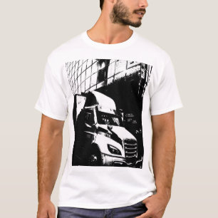 Camiseta Camión en Montreal Canadá. Conductor de camión
