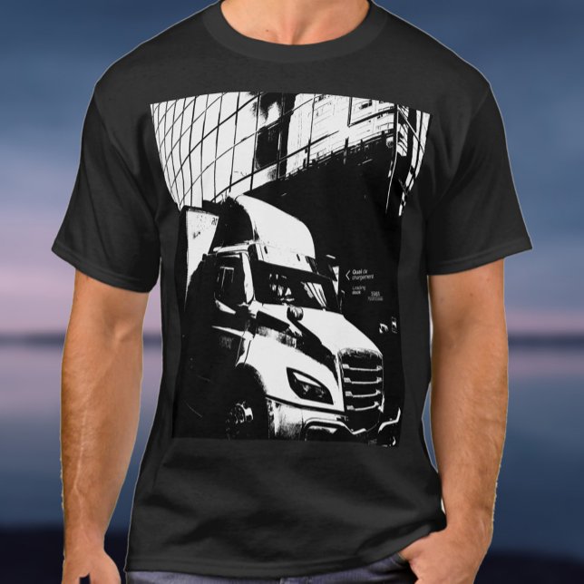 Camiseta Camión en Montreal Canadá. Conductor de camiones (Subido por el creador)