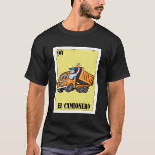 Camiseta Camión español regalo de lotería mexicano El Camio