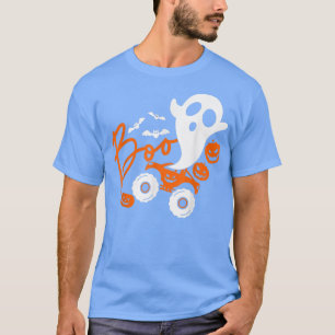 Camiseta Camión fantasma Cute Boo Regalos Graciosos Hallowe