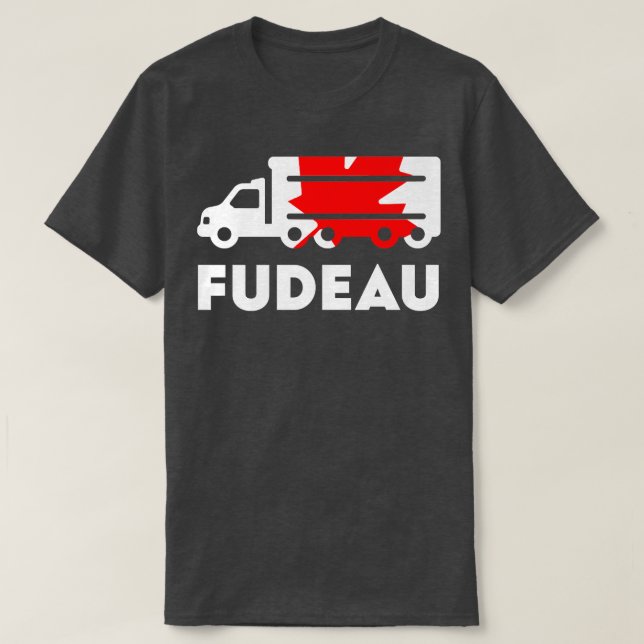 Camiseta Camión Fudeau Canadá (Diseño del anverso)