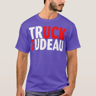 Camiseta Camión Fudeau Justin Trudeau Convoy por la liberta