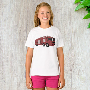 Camiseta Camión Futurista de Fuego