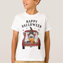 Camión Gnomes T-Shirt de Halloween